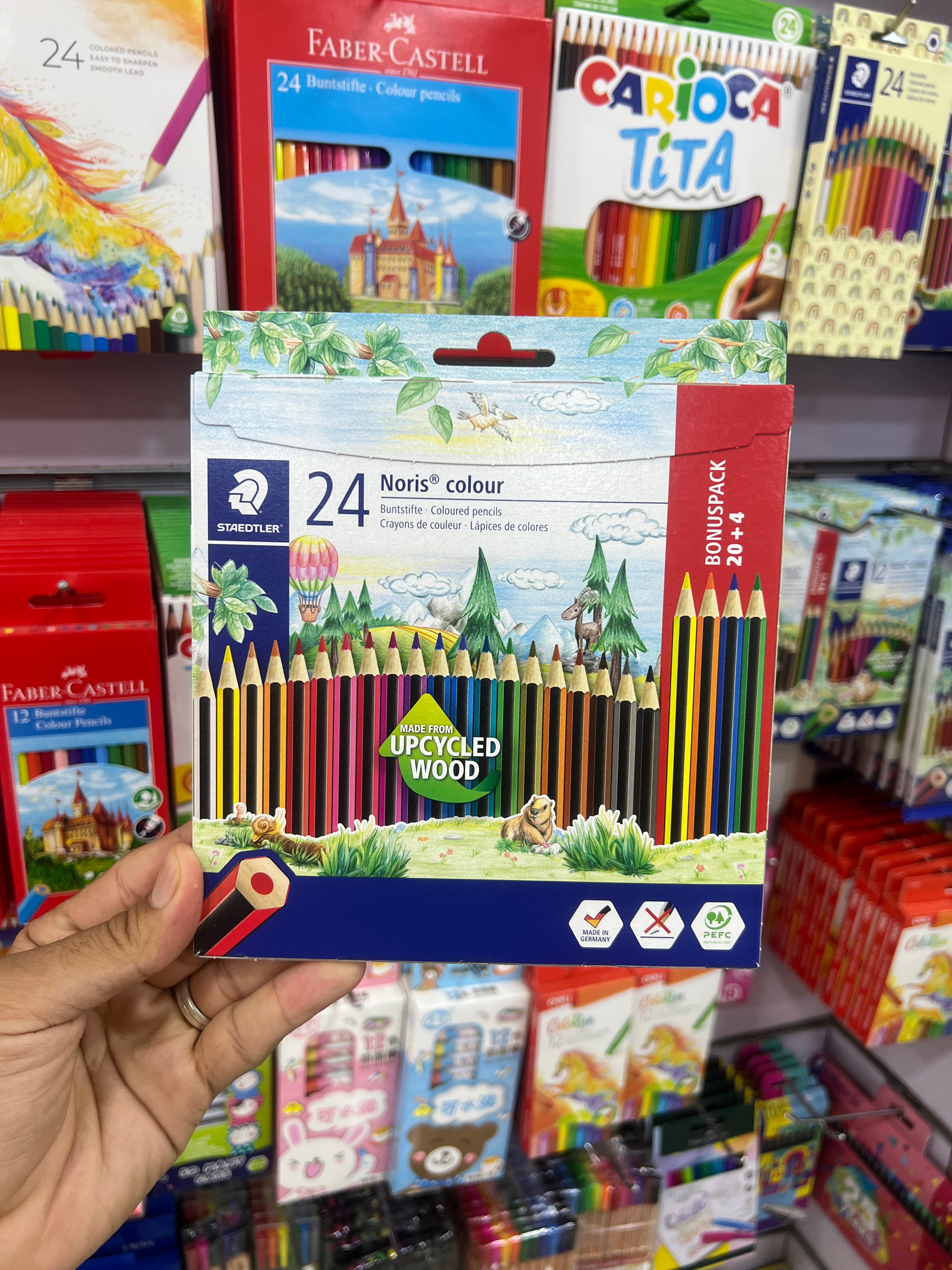 ألوان خشب 24 لون Staedtler