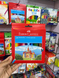 ألوان خشب 24 لون طويل Faber-Castell