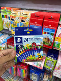 ألوان شمع 24 لون Staedtler