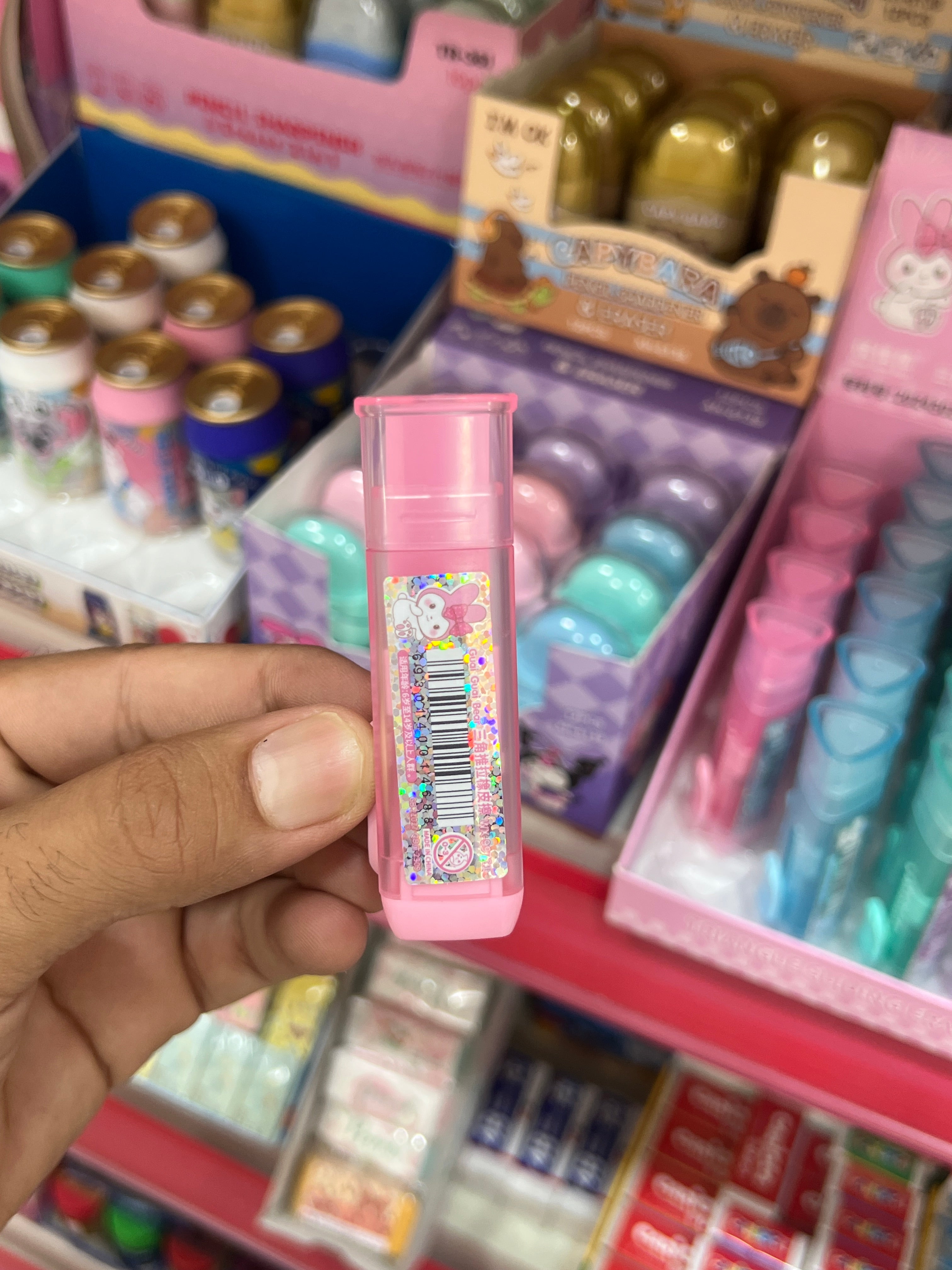 استيكه كتر كرومي بينك