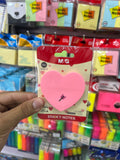 MG استيكي نوت شكل قلب